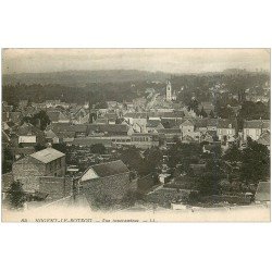 carte postale ancienne 28 NOGENT-LE-ROTROU. Vue panoramique 1918