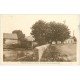 carte postale ancienne 28 PROUAIS. Place de la Croix Route de Nogent-le-Roi 1946
