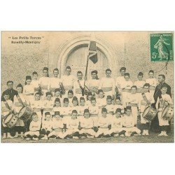 28 ROMILLY-SUR-AIGRE. Les Petits Turcos. Section Gymnastique et Musique de Romilly-Montigny