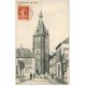 carte postale ancienne 28 SENONCHES. Eglise 1908