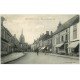 carte postale ancienne 28 SENONCHES. Place Hôtel de Ville 1937