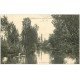 carte postale ancienne 28 SOREL. Vue sur l'Eure embarcation