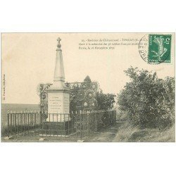carte postale ancienne 28 TORCAY. Monument 1908