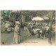 03 VICHY. Le Nouveau Parc 1908. Femme jouant au jeu du Diabolo