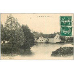 carte postale ancienne 28 VILLEMEUX. Le Moulin 1909