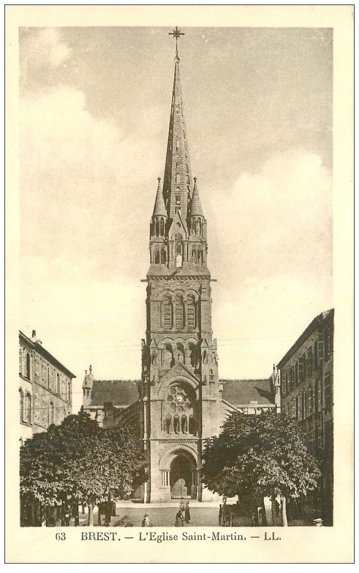 29 BREST. Eglise Saint-Martin