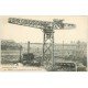 carte postale ancienne 29 BREST. Grande Grue Port de Guerre