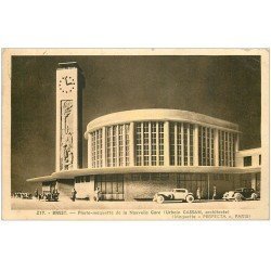 29 BREST. Maquette de la Nouvelle Gare. Par Cassan 1938