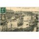 carte postale ancienne 29 BREST. Passage du Duguay-Trouin sous Pont National ouvert 1910