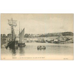 carte postale ancienne 29 BREST. Port de Commerce