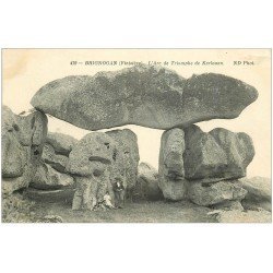 carte postale ancienne 29 BRIGNOGNAN. Arc de Triomphe de Kerlouan vers 1913