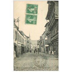 carte postale ancienne 29 CARHAIX. Rue Brizeux 1922