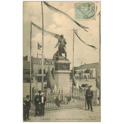 29 CARHAIX. Statue Tour d'Auvergne 1906