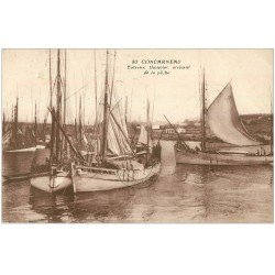 29 CONCARNEAU. Bâteaux Thonnier 1931