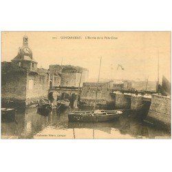 carte postale ancienne 29 CONCARNEAU. Entrée Ville Close 1938