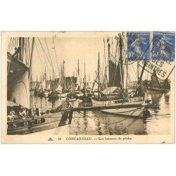 29 CONCARNEAU. Les Bâteaux de Pêche vers 1930