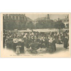 29 CONCARNEAU. Marché aux chiffons vers 1900