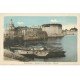 carte postale ancienne 29 CONCARNEAU. Remparts Ville Close.