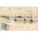 carte postale ancienne 29 DOUARNENEZ. Sortie Bâteaux de Pêche 1904