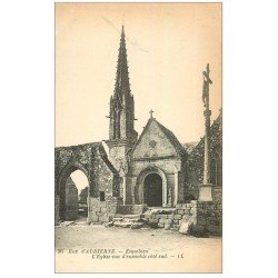 carte postale ancienne 29 ESQUIBIEN. L'Eglise