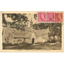 carte postale ancienne 29 FOUESNANT. Chapelle du Perguet