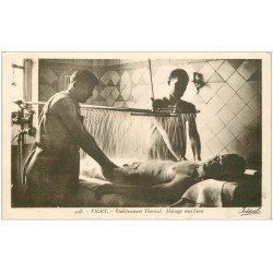 carte postale ancienne 03 VICHY. Massage sous l'Eau