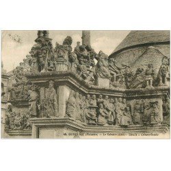carte postale ancienne 29 GUIMILAU. Le Calvaire 1923