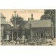carte postale ancienne 29 GUIMILAU. Ossuaire et Calvaire animation