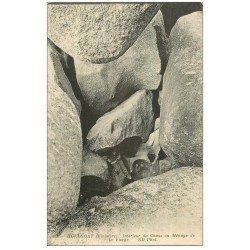 carte postale ancienne 29 HUELGOAT. Personnage Chaos au Ménage de la Vierge