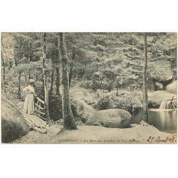 29 HUELGOAT. Pont sur Mare aux Sangliers 1908