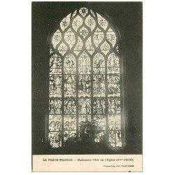 carte postale ancienne 29 LA ROCHE-MAURICE. Maîtresse Vitre Eglise