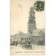 carte postale ancienne 29 LANDERNEAU. Clocher Eglise Butte Saint-Thomas 1920