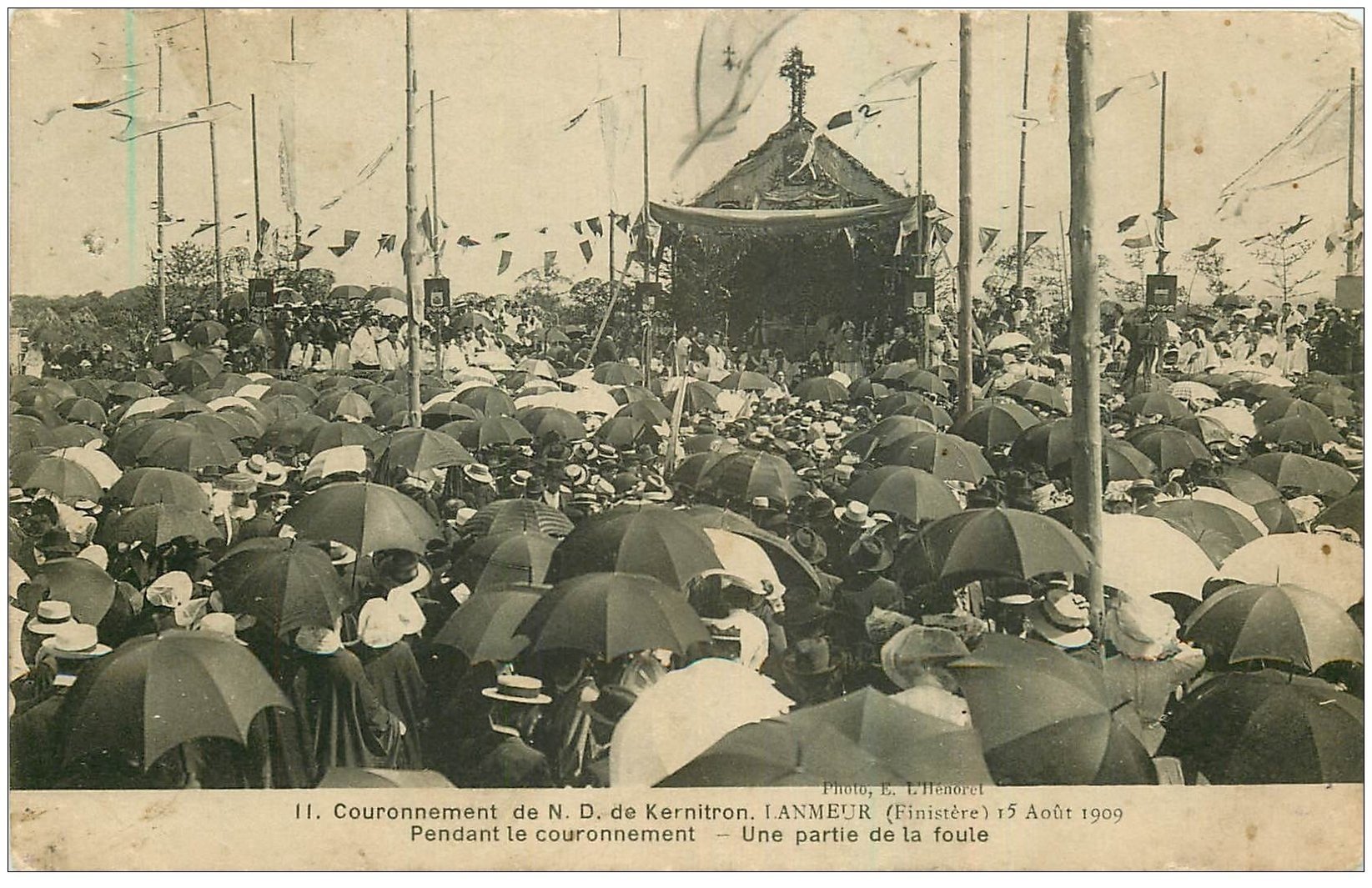 29 LANMEUR. Couronnement Notre-Dame de Kernitron