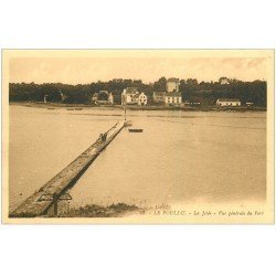 carte postale ancienne 29 LE POULDU. La Jetée