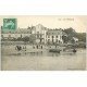 carte postale ancienne 29 LE POULDU. Plage et Hôtel