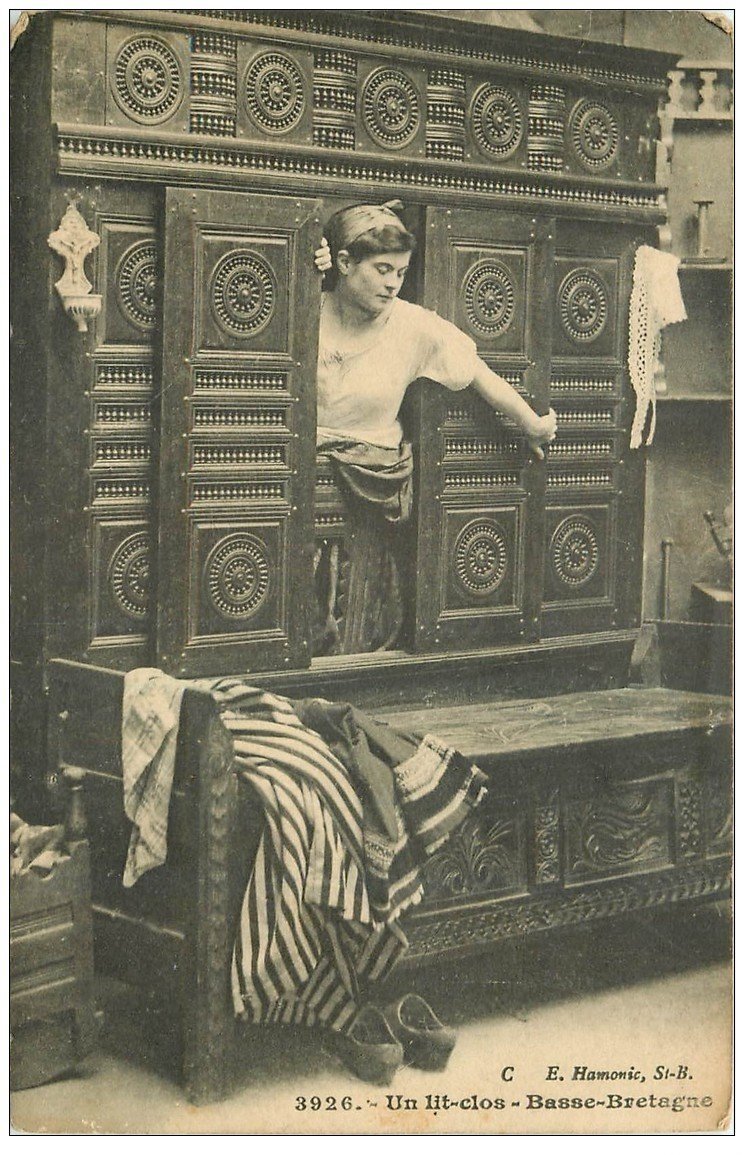 carte postale ancienne 29 LIT-CLOS. Basse Bretagne 1914