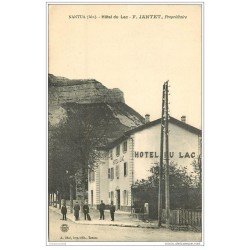 01 NANTUA. Hôtel du Lac de Jantet. Carte facture