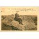 carte postale ancienne 29 LOCRONAN. Chaise sacrée des Druides