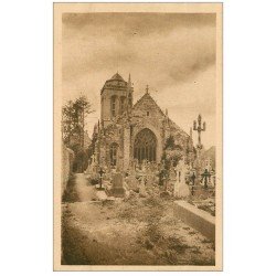carte postale ancienne 29 LOCRONAN. Cimetière