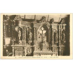 carte postale ancienne 29 MENEZ-HOM. Chapelle Sainte-Marie Autel
