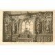 carte postale ancienne 29 MENEZ-HOM. Chapelle Sainte-Marie Autel gauche