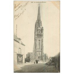 carte postale ancienne 29 PLOARE. Le Clocher 1909