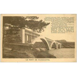 carte postale ancienne 29 PLOUGASTEL-DAOULAS. Le Pont en ciment armé