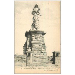 carte postale ancienne 29 POINTE DU RAZ. Statue Notre-Dame des Naufragés