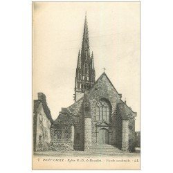 carte postale ancienne 29 PONT-CROIX. Eglise N-D de Roscudon
