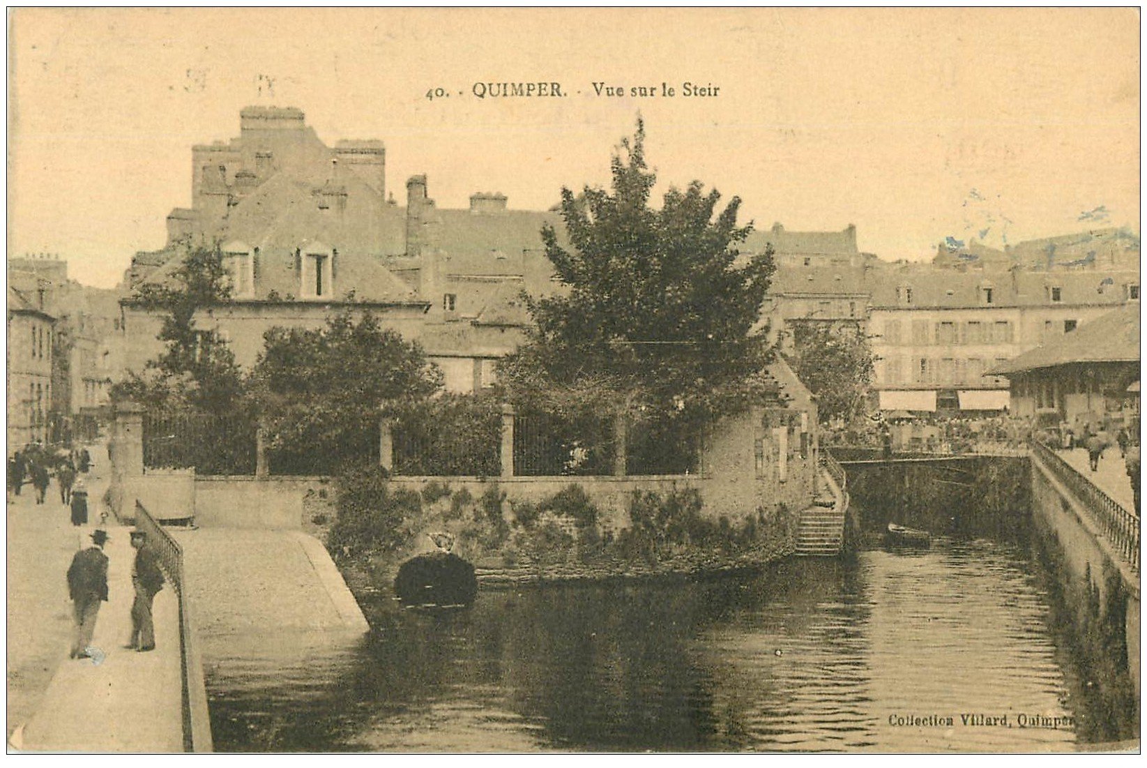 carte postale ancienne 29 QUIMPER. Le Steir 1923