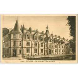 carte postale ancienne 29 QUIMPER. Préfecture