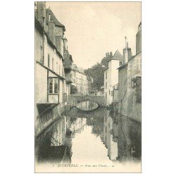 carte postale ancienne 29 QUIMPERLE. Pont sur l'Isole