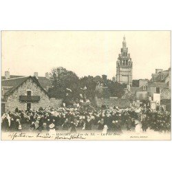 29 ROSCOFF. La Fête Dieu vue du Vil 1904