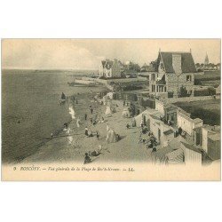 carte postale ancienne 29 ROSCOFF. Plage Roc'h-Kroum